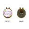 Princess Print Golf Ball Hat Clip Marker - Apvl - GOLD