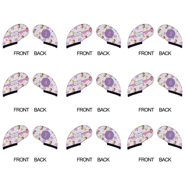 Princess Print Golf Club Covers - APPROVAL (set of 9)