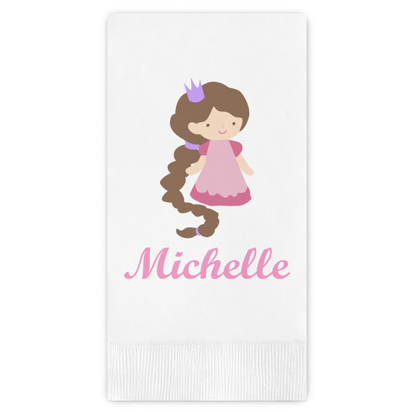 Custom Princess Print Guest Towels - Full Color (Personalized)