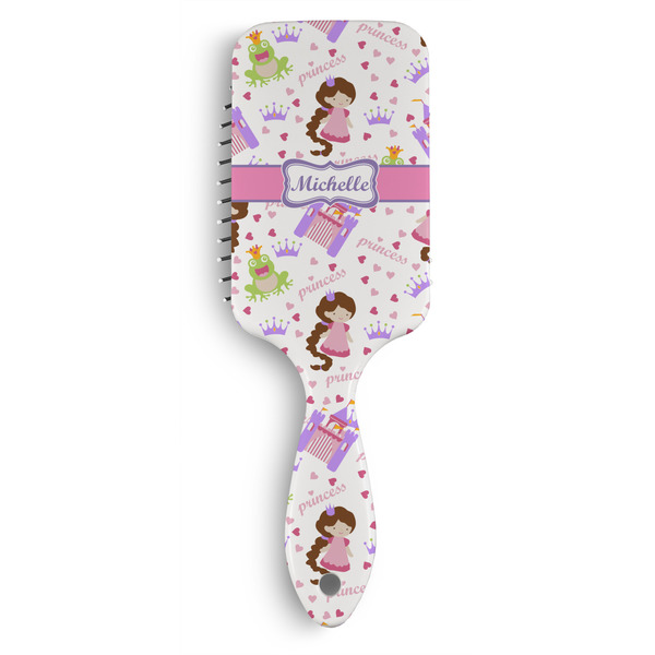 Custom Princess Print Hair Brushes (Personalized)