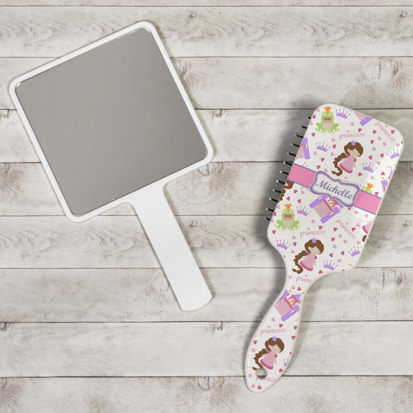 Princess Print Hair Brush - In Context