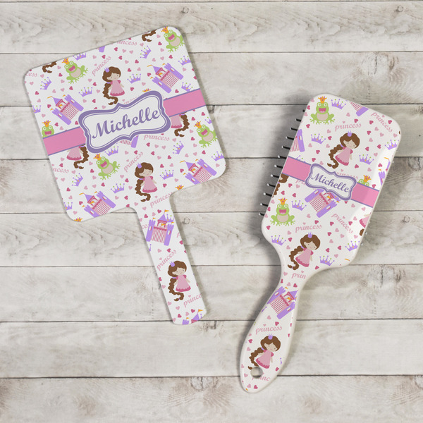 Princess Print Hand Mirrors - In Context