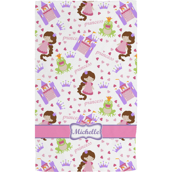 Princess Print Hand Towel (Personalized)