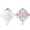 Princess Print Hooded Baby Towel- Approval