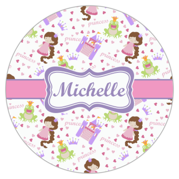 Princess Print Icing Circle - XSmall - Single