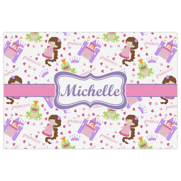 Princess Print Indoor / Outdoor Rug - 4'x6' - Front Flat