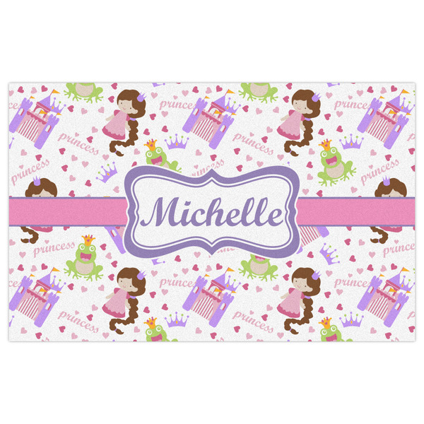 Princess Print Indoor / Outdoor Rug - 5'x8' - Front Flat