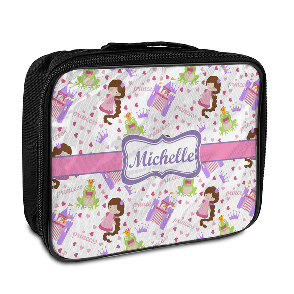 Custom Princess Print Insulated Lunch Bag (Personalized)