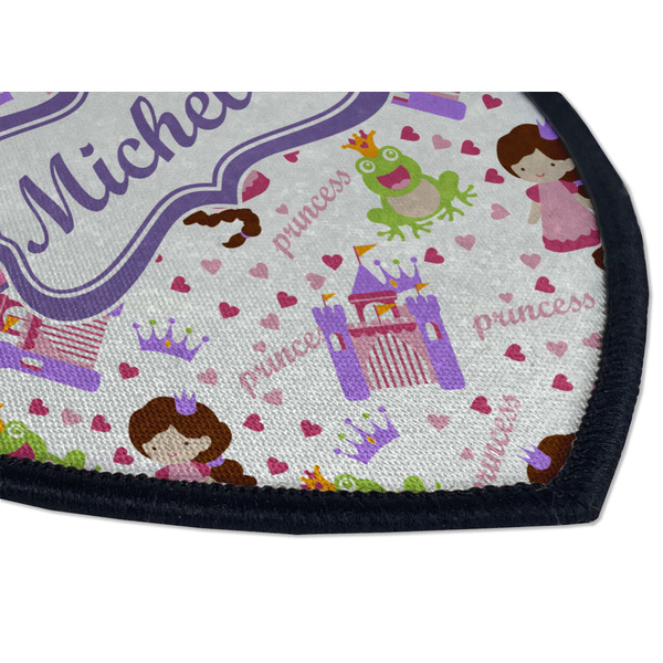 Princess Print Iron on Shield 3 Detail