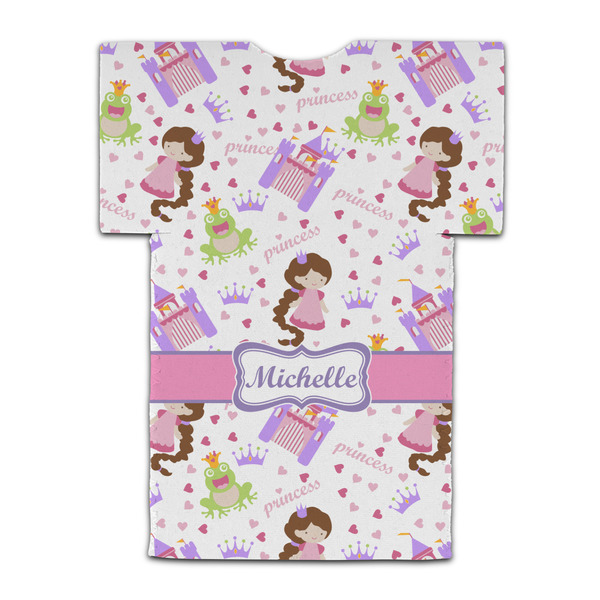 Princess Print Jersey Bottle Cooler - BACK (flat)