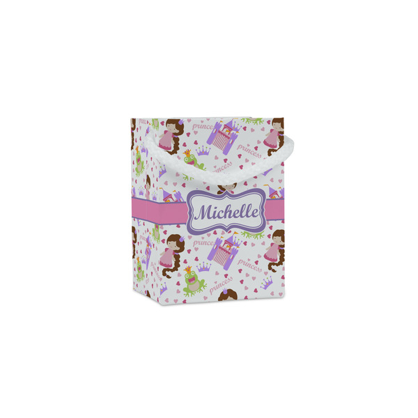 Custom Princess Print Jewelry Gift Bags (Personalized)