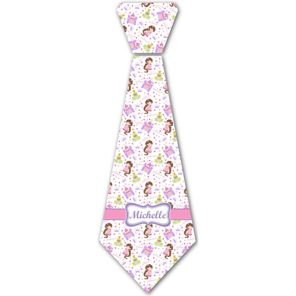 Custom Princess Print Iron On Tie - 4 Sizes w/ Name or Text