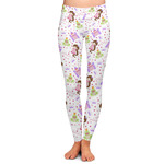 Princess Print Ladies Leggings - Extra Small