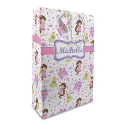 Princess Print Large Gift Bag (Personalized)