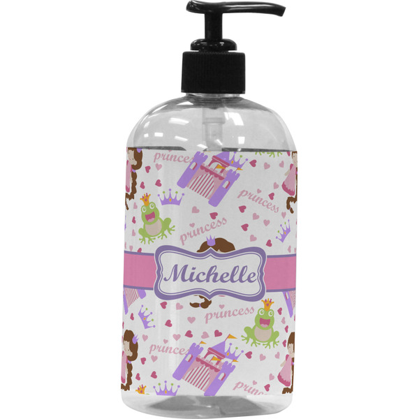 Custom Princess Print Plastic Soap / Lotion Dispenser (Personalized)