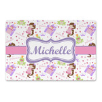 Princess Print Large Rectangle Car Magnet (Personalized)