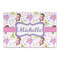 Princess Print Large Rectangle Car Magnets- Front/Main/Approval