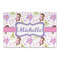 Princess Print Large Rectangle Car Magnet (Personalized)