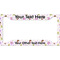 Princess Print License Plate Frame (Personalized)