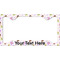 Princess Print License Plate Frame - Style C (Personalized)