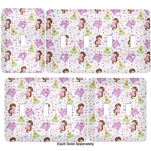 Princess Print Light Switch Covers all sizes