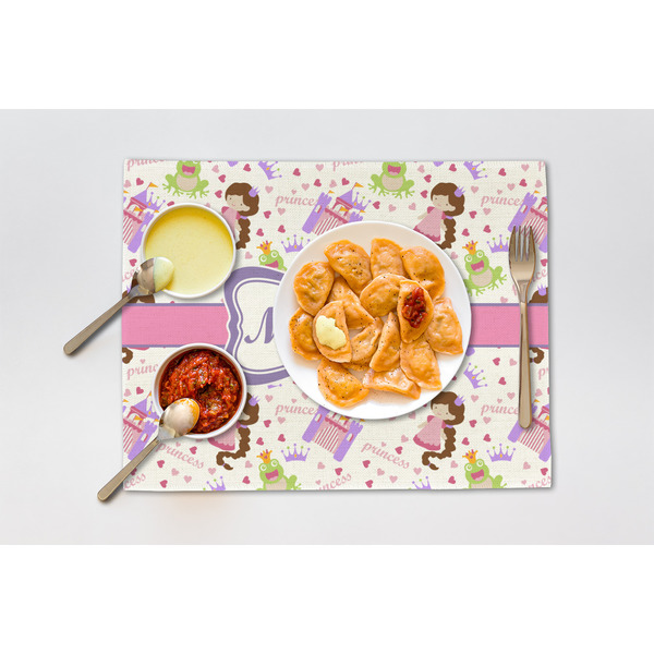 Princess Print Linen Placemat - Lifestyle (single)
