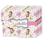 Princess Print Linen Placemat w/ Name or Text