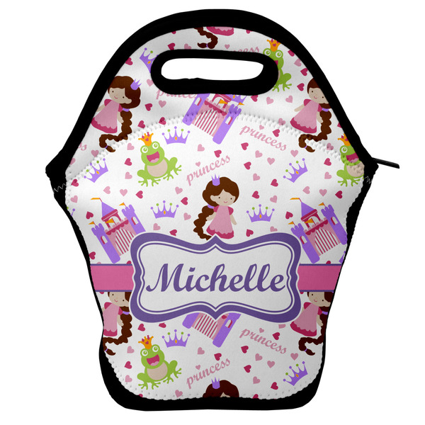 Custom Princess Print Lunch Bag w/ Name or Text