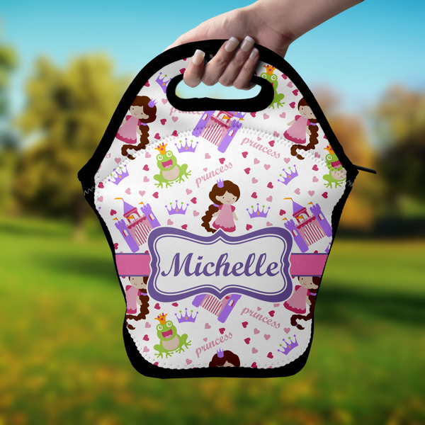 Princess Print Lunch Bag - Hand