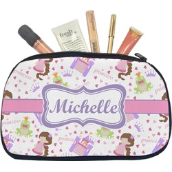 Princess Print Makeup / Cosmetic Bag - Medium (Personalized)
