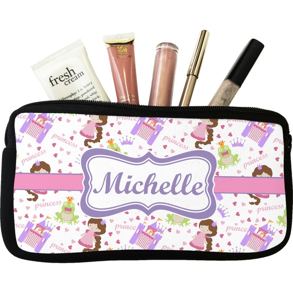 Custom Princess Print Makeup / Cosmetic Bag (Personalized)