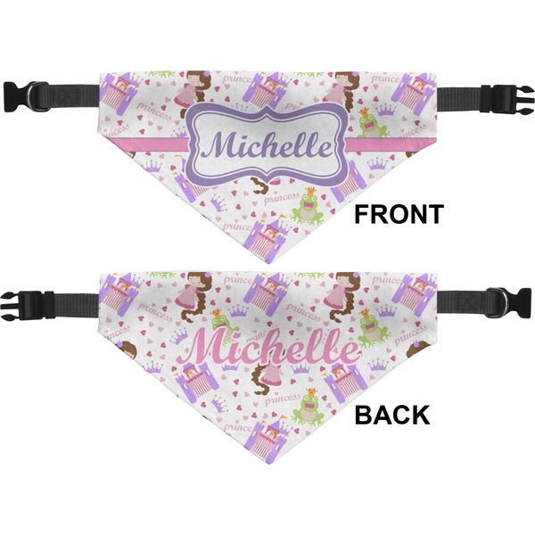 Princess Print Medium Dog Bandana Approval