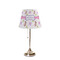 Princess Print Poly Film Empire Lampshade - On Stand