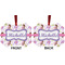 Princess Print Metal Benilux Ornament - Front and Back (APPROVAL)