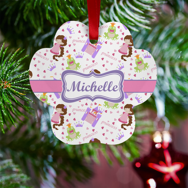 Princess Print Metal Paw Ornament - Lifestyle