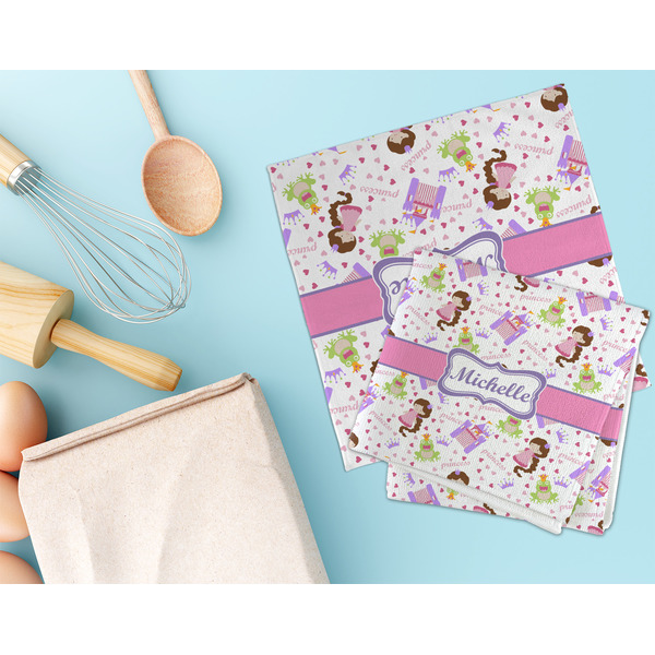 Princess Print Microfiber Dish Rag - LIFESTYLE
