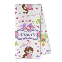 Princess Print Microfiber Kitchen Towel (Personalized)