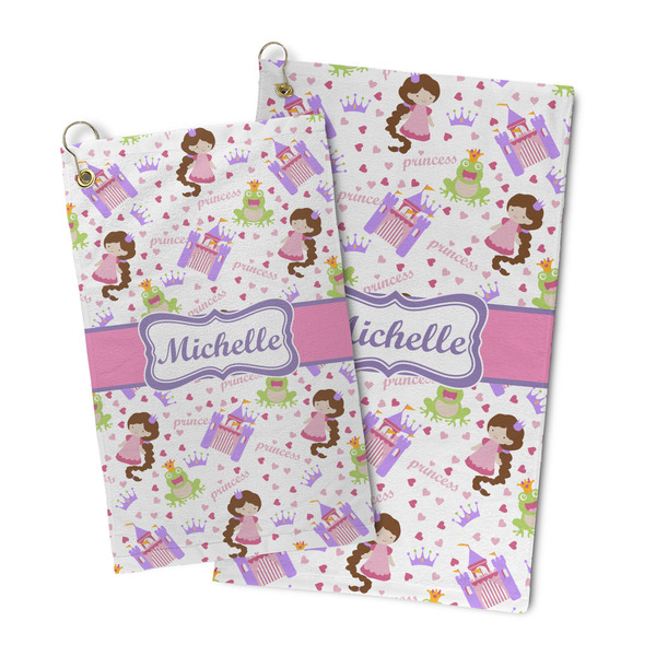 Princess Print Microfiber Golf Towel - PARENT/MAIN