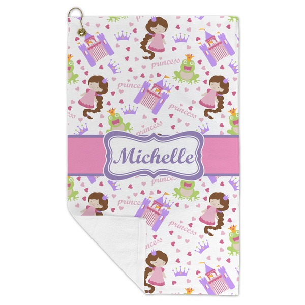 Princess Print Microfiber Golf Towels - FOLD