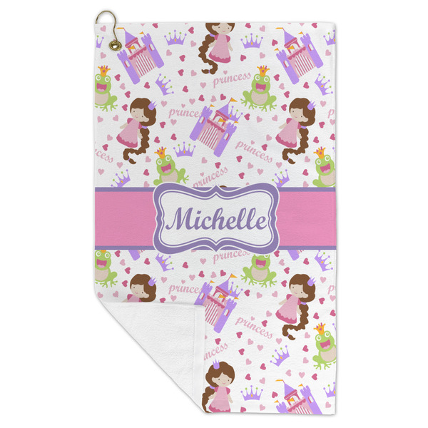 Princess Print Microfiber Golf Towels - FOLD