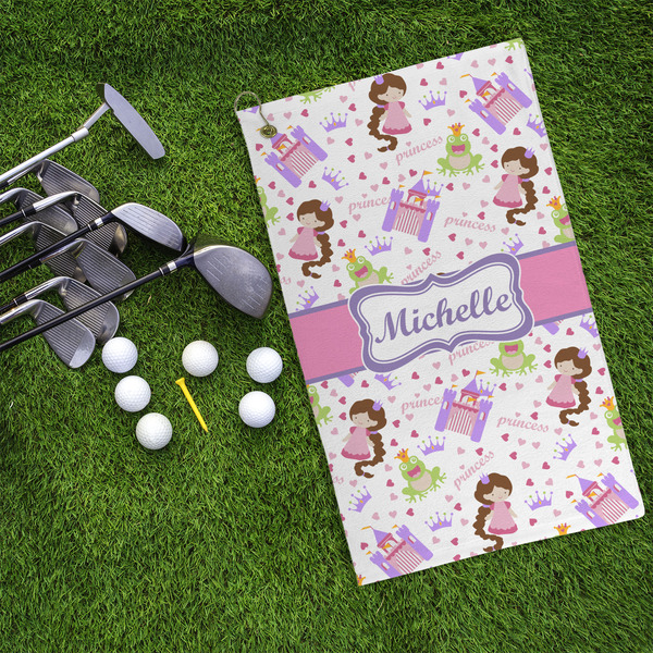 Princess Print Microfiber Golf Towels - LIFESTYLE