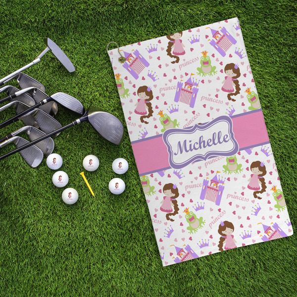 Princess Print Microfiber Golf Towels - LIFESTYLE