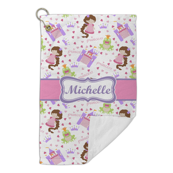 Princess Print Microfiber Golf Towels Small - FRONT FOLDED