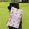 Princess Print Microfiber Golf Towels - Small - LIFESTYLE