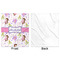 Princess Print Minky Blanket - 50"x60" - Single Sided - Front & Back