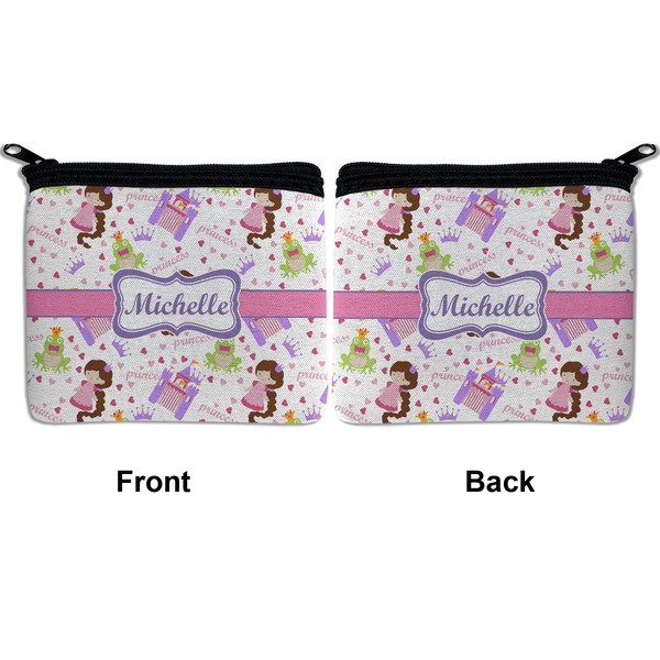 Princess Print Neoprene Coin Purse - Front & Back (APPROVAL)