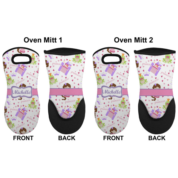 Princess Print Neoprene Oven Mitt - Set of 2 - Approval