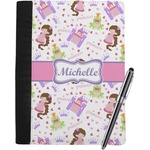 Princess Print Notebook Padfolio - Large w/ Name or Text