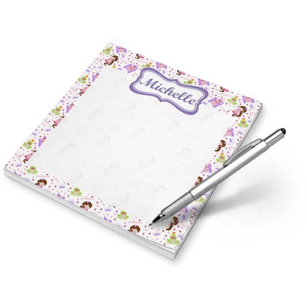 Custom Princess Print Notepad (Personalized)