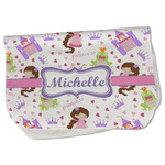 Princess Print Burp Cloth - Fleece w/ Name or Text